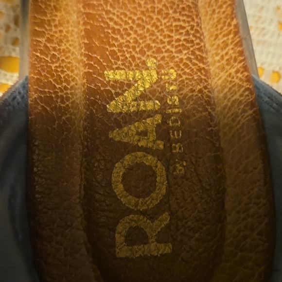 Roan by Bed Stu Alacrity Leather Sandal Brown/Tan Women's Size 9 EU 40 - Picture 8 of 10